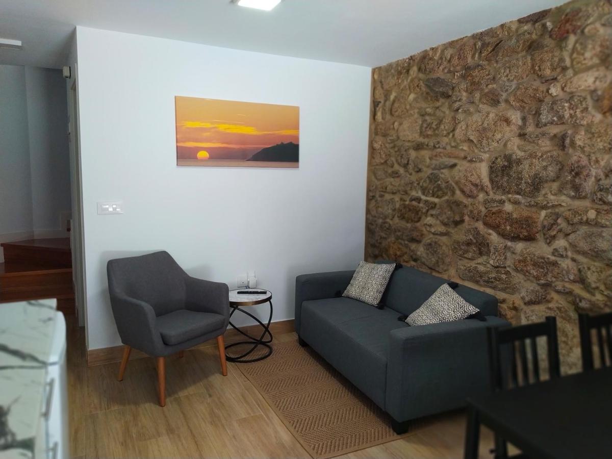 Duplex Costa De Fisterra I Leilighet Eksteriør bilde